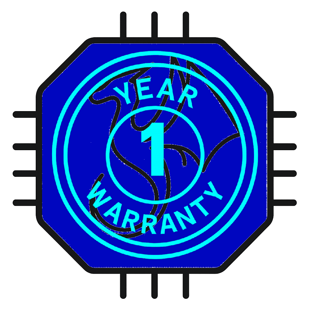 1 Year Warranty