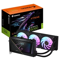 Gigabyte NVIDIA GeForce RTX 5090 AORUS XTREME WATERFORCE 32GB GDDR7 Graphics Card, 21760 CUDA Cores, 2655 MHz Core Clock, Watercooled, RGB, 3x DisplayPorts / 1x HDMI Port