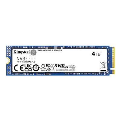 Kingston SSD NV3 M.2 PCIe 4TB