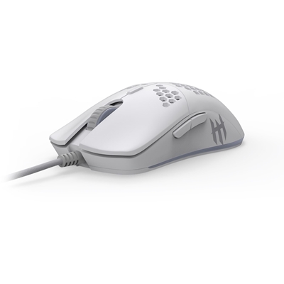Tecware Exo Elite Lightweight 16000dpi RGB USB Gaming Mouse White