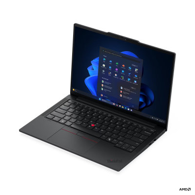 Lenovo ThinkPad E14 Laptop, 14 Inch WUXGA 1920×1200 IPS Screen, AMD Ryzen 5 220 Processor, 16GB DDR5-5600 RAM, 256GB SSD, Windows 11 Pro