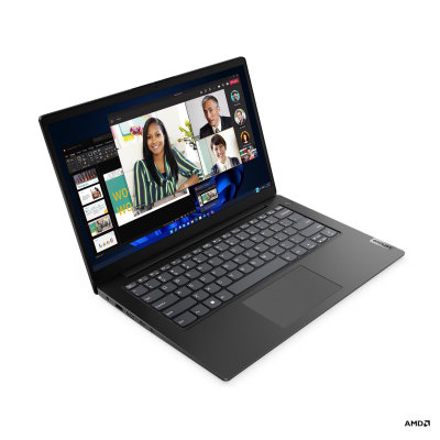 Lenovo V14 G4 82YT012XUK Laptop, 14 Inch Full HD 1080p Screen, AMD Ryzen 5 7520U, 8GB RAM, 256GB SSD, AMD Radeon Graphics, Windows 11 Pro