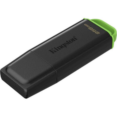 Kingston DataTraveler Exodia DTXG2/256GB USB Flash Drive, 256GB, USB 3.2 Gen 1, Green / Black, Snap-on Cap Design