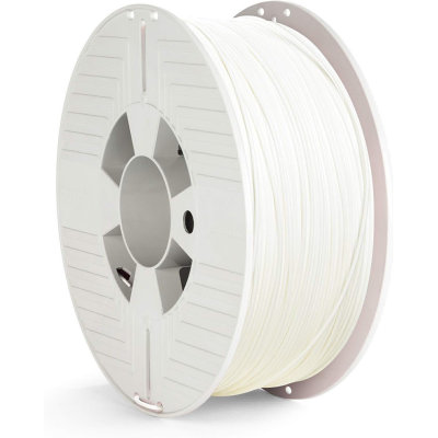 Verbatim PLA-Filament 3D-Printing,1.75mm, 1kg, High End Polyactide-Filament For Material Extrusion, For 3D-Printer & 3D-Pen, 3D-Printer-Filament Made Of PLA, 1 Spool 335m, White