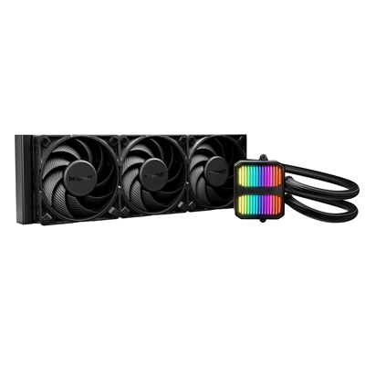 be quiet! Silent Loop 3 360mm All-in-One Liquid CPU Cooler, ARGB Lighting, Silent Wings 4 Fans, 3-Chamber Pump, High-Performance Cooling for Intel & AMD CPUs