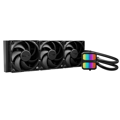 be quiet! Silent Loop 3 420mm All-in-One Liquid CPU Cooler, ARGB Lighting, Silent Wings 4 Fans, 3-Chamber Pump, High-Performance Cooling for Intel & AMD CPUs