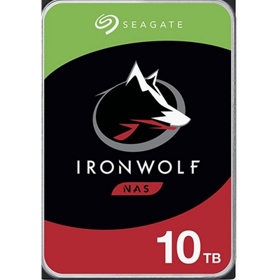 Seagate Ironwolf ST10000VN000 10TB 3.5″ 256MB Cache SATA 6Gb/s Internal Hard Drive