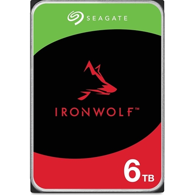 Seagate IronWolf NAS ST6000VN006 6TB 3.5″ 5400RPM 256MB Cache Sata lll Internal Hard Drive