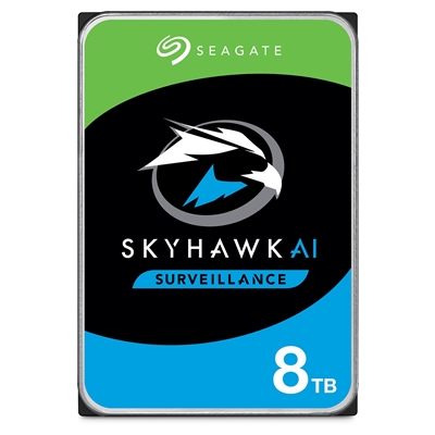 Seagate SkyHawk Surveillance AI 8TB 3.5″ 7200RPM 256MB Cache SATA III Internal Hard Drive