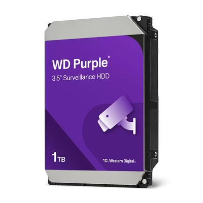 WD Purple WD11PURZ 1TB 3.5″ 5400RPM 64MB Cache SATA III Surveillance Internal Hard Drive