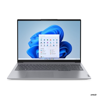 Lenovo ThinkBook 16 Laptop, 16 Inch WUXGA 1920×1200 IPS Screen, AMD Ryzen 3 7330U, 16GB RAM, 256GB SSD, AMD Radeon Graphics, Windows 11 Pro