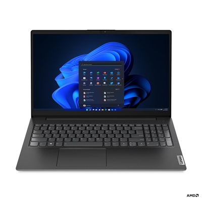 Lenovo V15 G4 ABP 82YY004NUK Laptop, 15.6 Inch Full HD 1080p Screen, AMD Ryzen 5 7430U, 8GB RAM, 256GB SSD, Windows 11 Pro