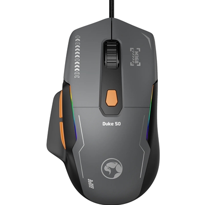 Marvo Duke 50 M368 Wired Gaming Mouse, 6 DPI levels (800 – 12800), 1000Hz Polling Rate, 13 Mode RGB Backlighting, 68g