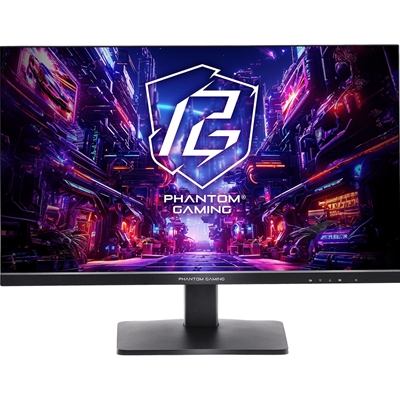 ASRock Phantom Gaming PG27QFT1B 27 Inch QHD (2560 x 1440) IPS Gaming Monitor, 180Hz 1ms (MPRT) Response Time, 2 x HDMI 2.0, 1 x DisplayPort 1.4