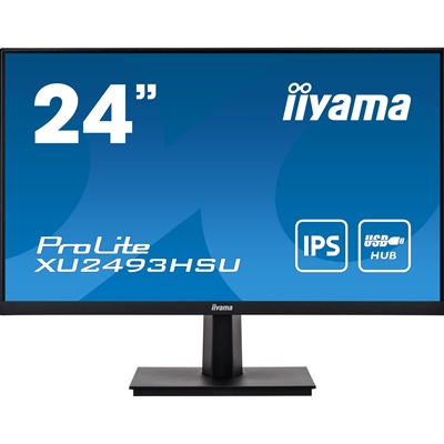 iiyama ProLite X2493HSU-B1 computer monitor 60.5 cm (23.8″) 1920 x 1080 pixels Full HD LED Black