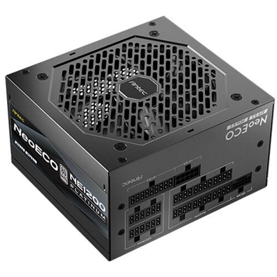 Antec NE1200 Platinum NeoEco 1200W Fully -Modular ATX 3.1 Power Supply, PCIe 5.1 Ready with 12V 2×6 Connector, 80 Plus Platinum Certified, 120mm FDB Silent Fan, 10-Year Warranty