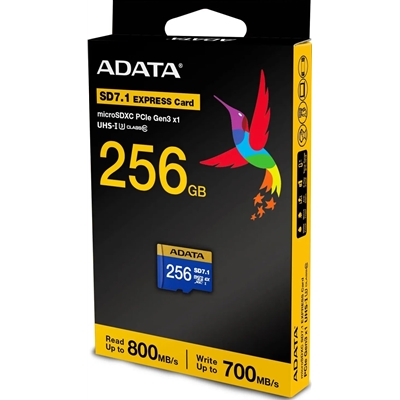 Adata Premier Extreme 256GB microSDXC SD7.1 Express Card, Nintendo Switch 2 Ready