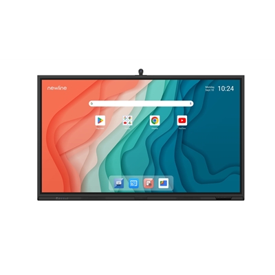 Newline TT-8623QCA+ 86″ Elara Pro Android 13, Cast+,  Interactive Touch Screen with Camera