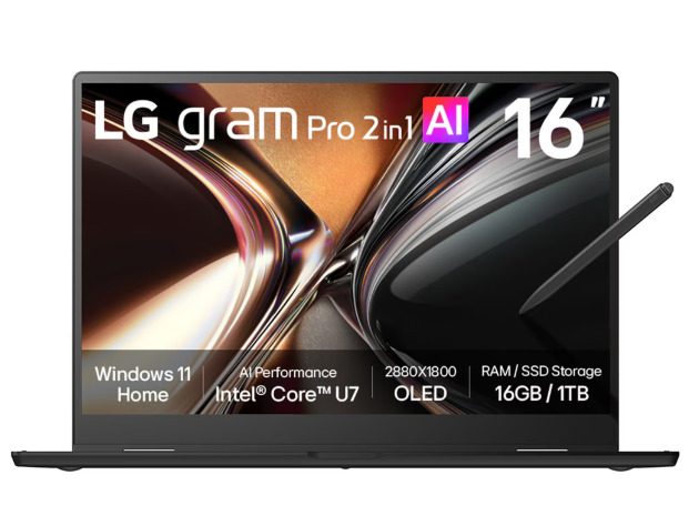 LG 16 W11H 16GB GRAM PRO 2IN1 T/S WQXGA