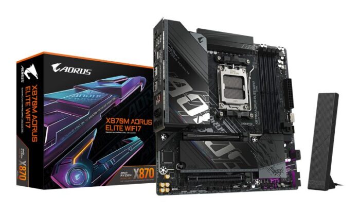 AORUS AM5 X870M AORUS ELITE WIFI7 M-ATX