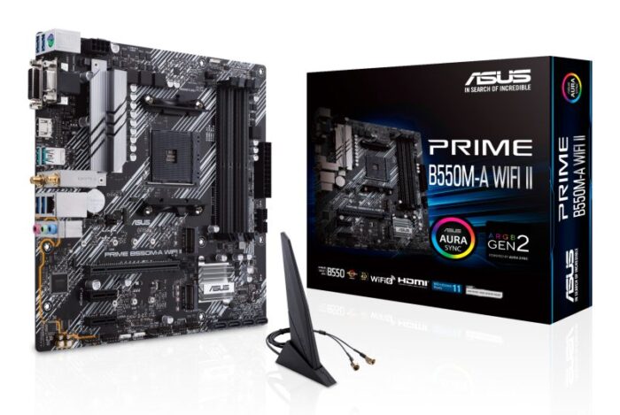 ASUS AM4 PRIME B550M-A WIFI II M-ATX