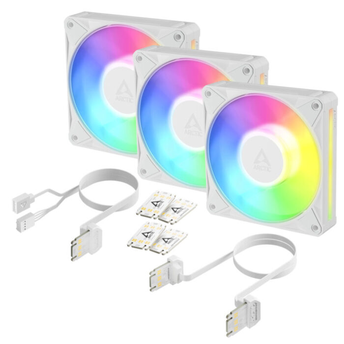 ARCTIC BIONIX P12 A-RGB FAN – 3PK WH