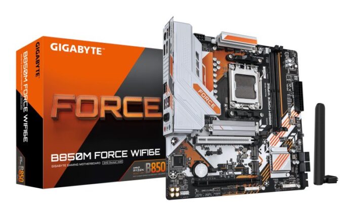 GIGABYTE AM5 B850M Force WiFi6E M-ATX