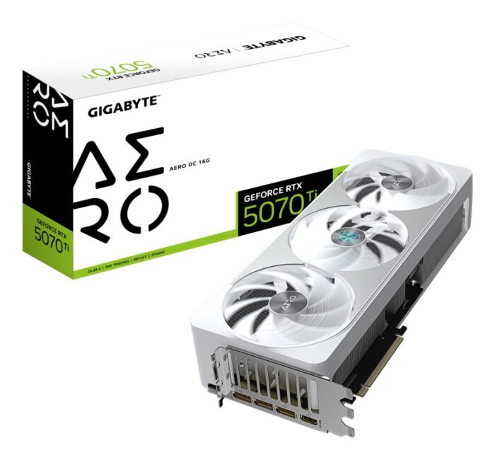 GIGABYTE RTX 5070 TI 16GB AERO OC