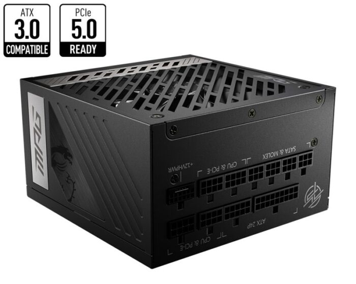 MSI 850W GOLD F/MODULAR MPG A850G PCIE5