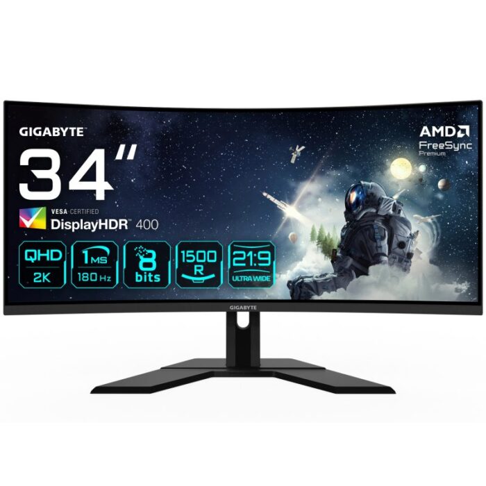 GIGABYTE 34 VA MONITOR SPK CURV G34WQCP