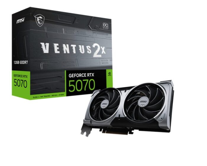 MSI RTX 5070 12GB VENTUS 2X OC