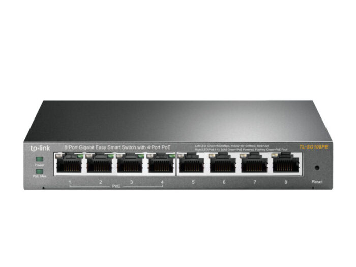TPLINK 8-PORT GIG EASY SWITCH 4-PORT POE+