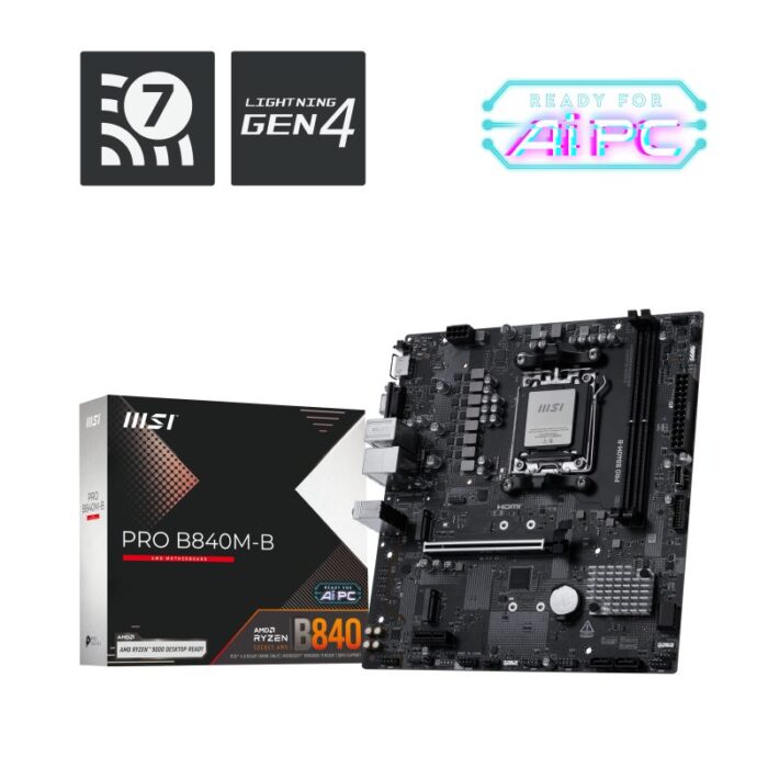MSI AM5 PRO B840M-B M-ATX