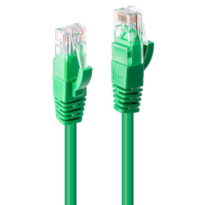 LINDY 0.3MCAT6U/UTPGIGABITNETWORKCABLEGRE