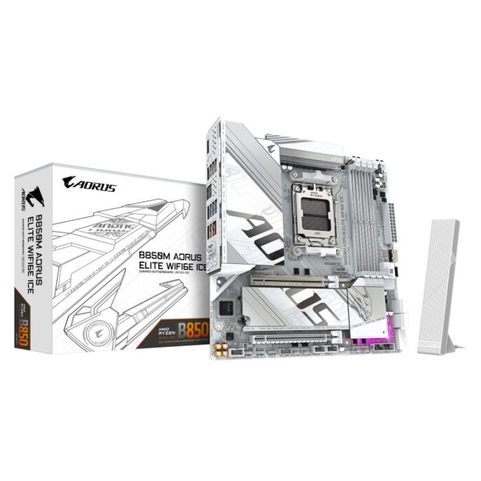 AORUS AM5 B850M AORUS ELITE WIFI6E ICE