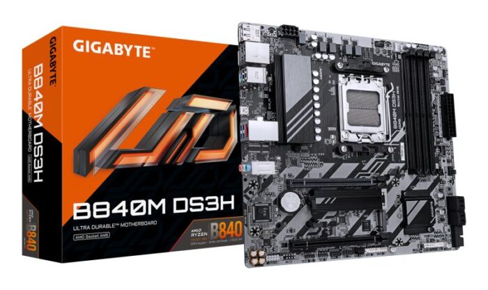 GIGABYTE AM5 B840M DS3H M-ATX