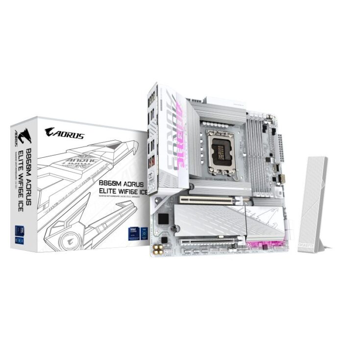 AORUS 1851 B860M AORUS ELITE WIFI 6E ICE