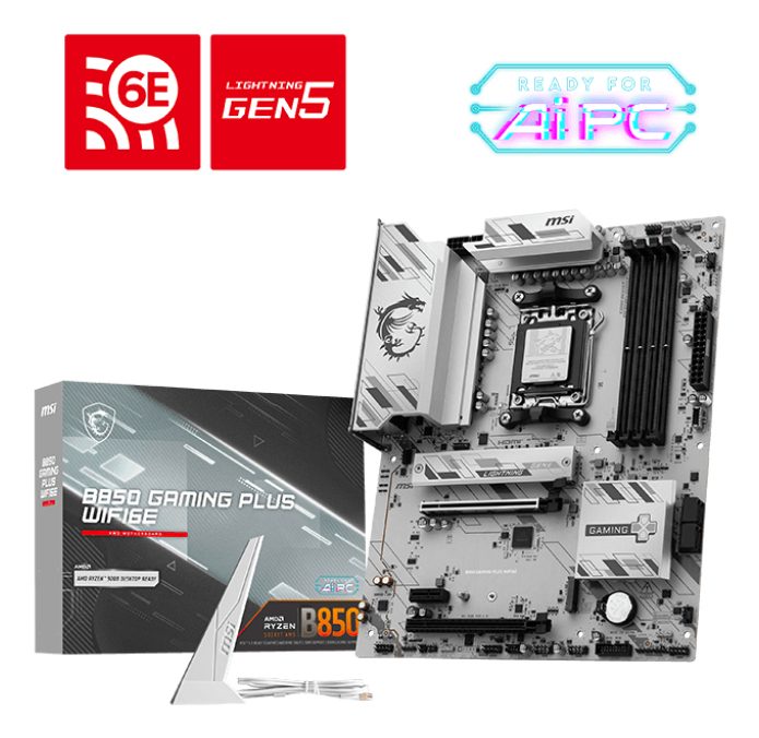 MSI B850 GAMING PLUS WIFI6E