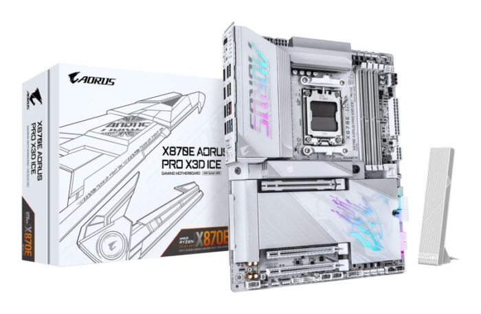 AORUS AM5 X870E AORUS PRO X3D ICE