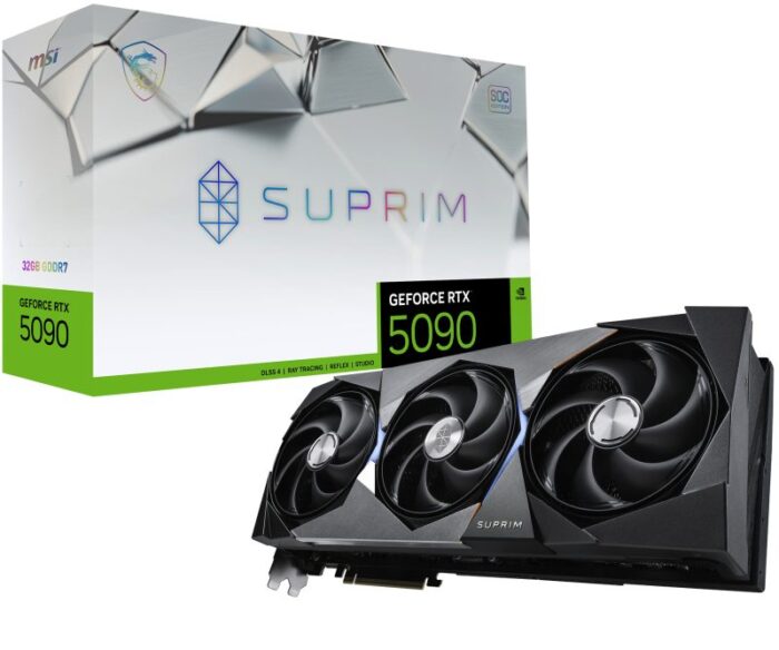 MSI RTX 5090 32GB SUPRIM SOC