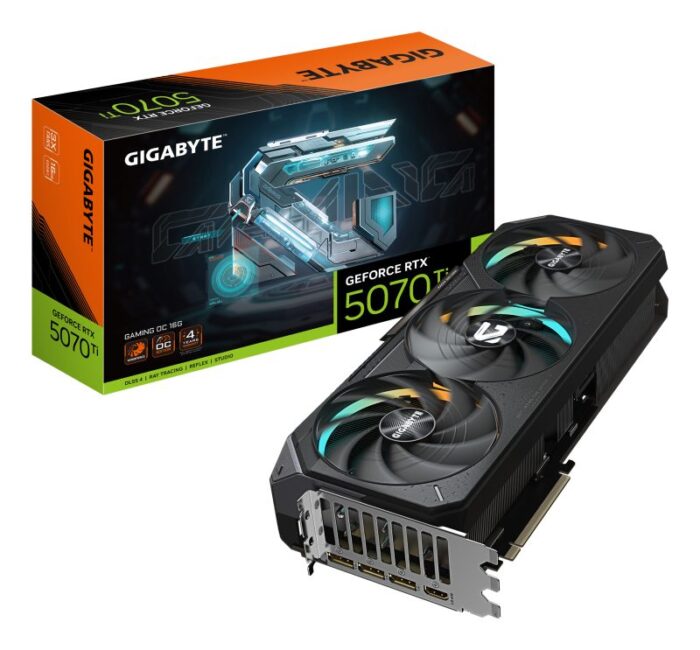 GIGABYTE RTX 5070 TI 16GB GAMING OC