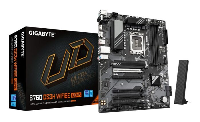 GIGABYTE 1700 B760 DS3H WF6E GEN5
