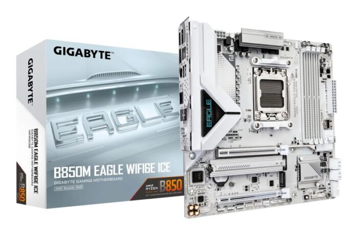 AORUS AM5 B850M EAGLE WIFI6E ICE M-ATX