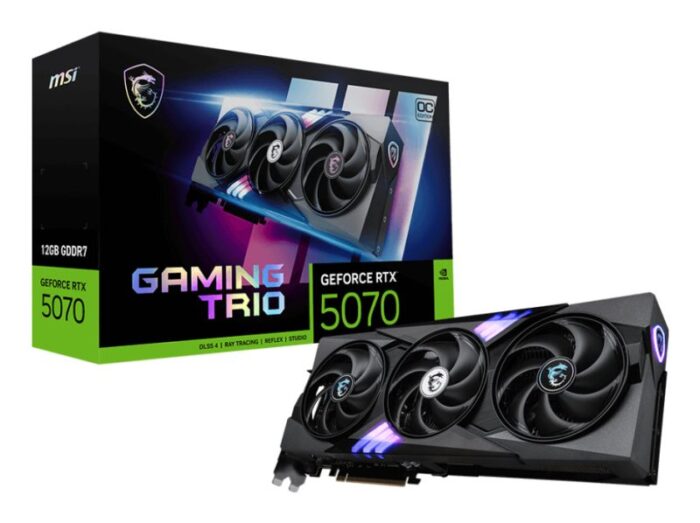 MSI RTX 5070 12GB GAMING TRIO OC