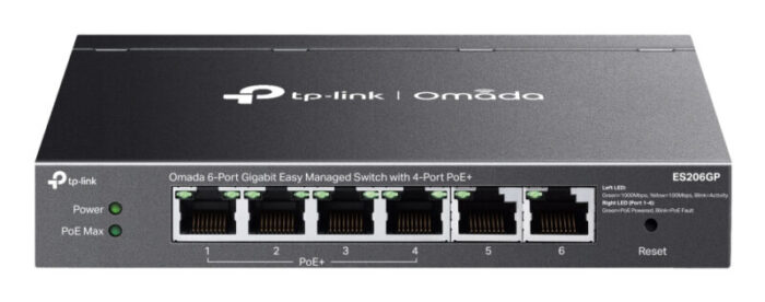 TPLINK TP-LINK ES206GP 6-PORT SWITCH