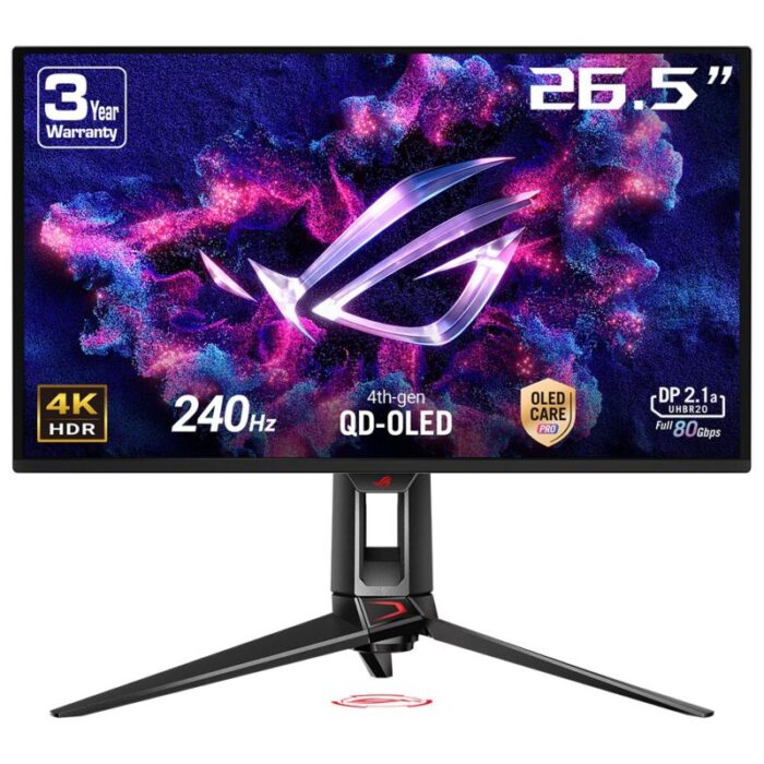ASUS 26.5 OLED MON ROG SWIFT PG27UCDM