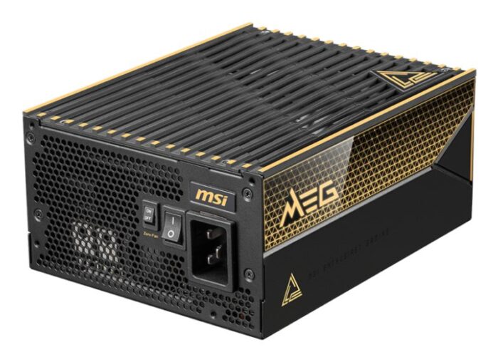 MSI 1600W TITANIUM F/M MEG AI1600T PCIE5