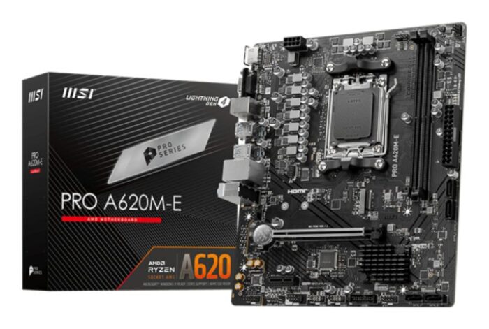 MSI AM5 PRO A620M-E M-ATX