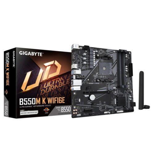 GIGABYTE AM4 B550M K WiFi6E M-ATX