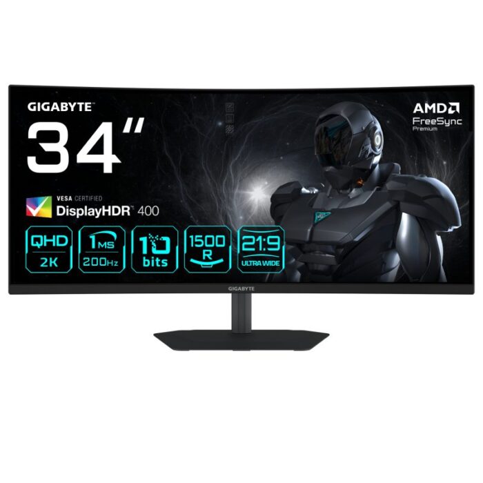 GIGABYTE 34 VA MON SPK CURV G34WQC2 EK